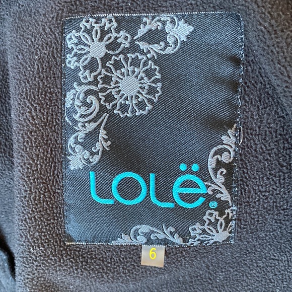 Lole fleece lined jacket Sz 6 - Picture 2 of 6